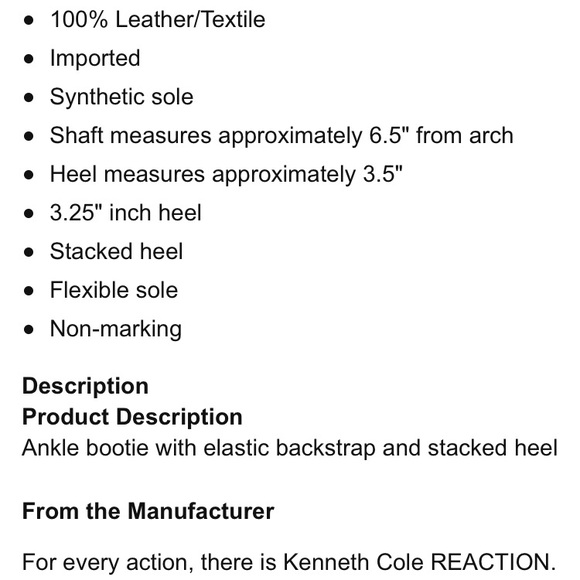 NWT Kenneth Cole Genuine Suede Booties - Picture 8 of 8